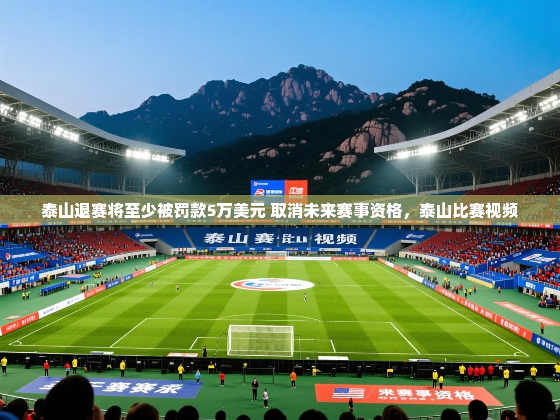 2025米兰体育app官网登录泰山退赛将至少被罚款5万美元 取消未来赛事资格，泰山比赛视频  第4张